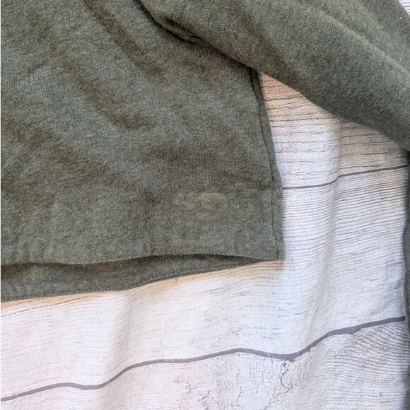 Gymshark Nikki Blackketter Cropped Olive Green Hoodie - Picture 6 of 7